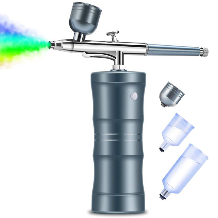 Мини-пистолет-распылитель Аккумуляторный компрессор для аэрографа