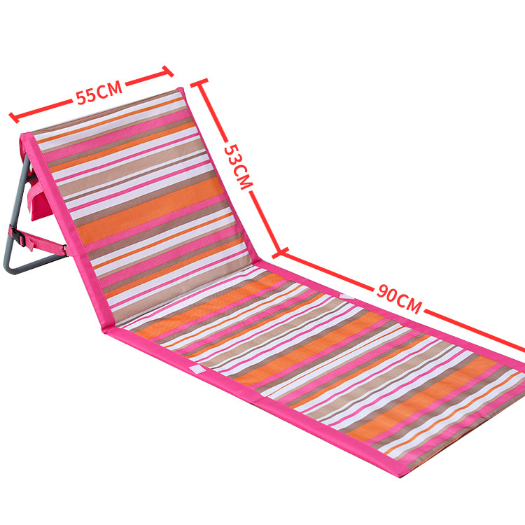 Кресло для пляжного отдыха, спинка для рыбалки, легкий складной стул
