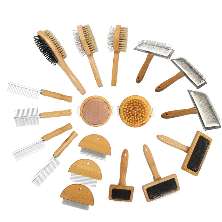Кошачьи продукты Flea Comb Dog Pet Hairsing Comb Crash