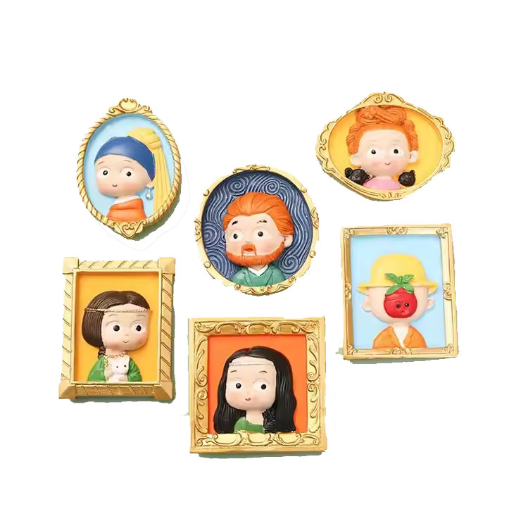 Изготовленные на заказ керамические президентские подарки магниты на холодильник милые