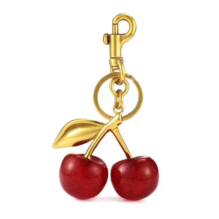 Мода 3D Crystal Red Cherry Lummer Penden Pendate Cheape