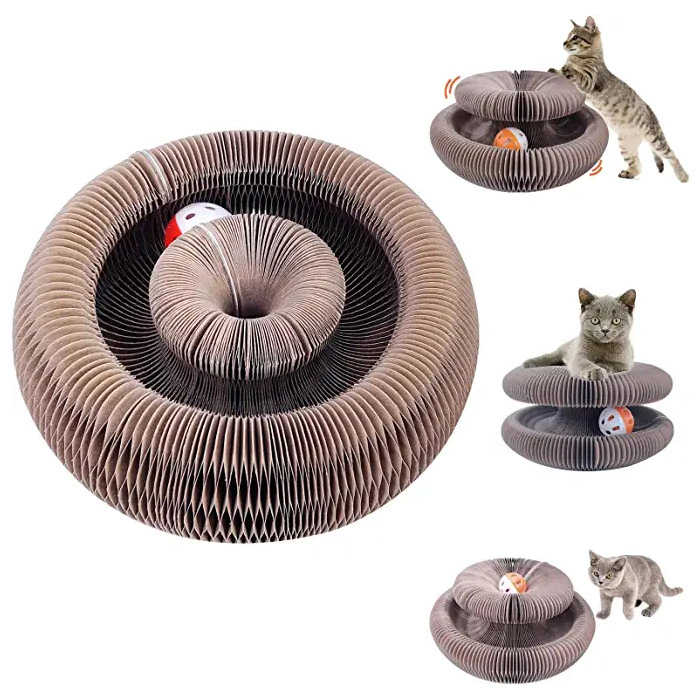 Когтеточка Kitten Interactive Cat Scratcher Pad