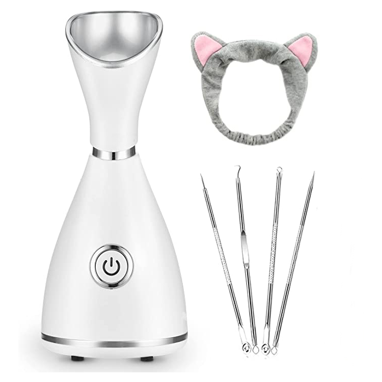 Увлажнитель для лица в сауне Nano Spa Ion Face Steamer Machine