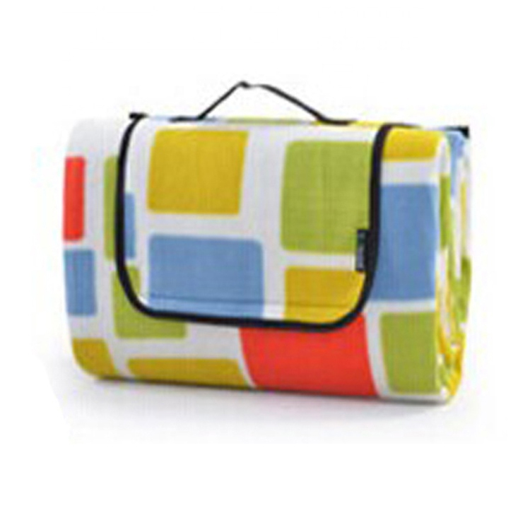 Большой коврик для кемпинга с водонепроницаемой основой для ручки для пикников